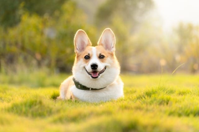 dog, nature, corgi, cute, pet, animal